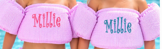 Gingham Puddle Jumper Covers