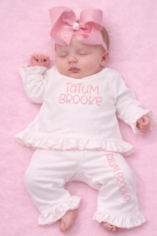 Personalized Newborn Keepsake Set